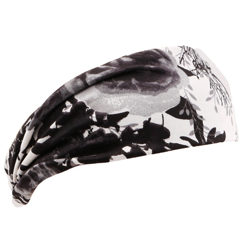Wholesale Fabric Print Sports Headband